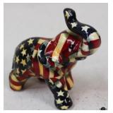 LaVie Patriot Elephant Figurine