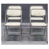 Samsonite Metal Folding Chairs / 4 pc