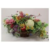 Artificial Floral & Fruit Arrangement