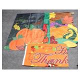 Fall Yard Flag Assortment / 4 pc