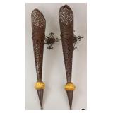 Metal & Ceramic Electric  Sconce Light Fixtures
