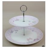 Laura Ashley "Butterfly Garden" Porcelain Tidbit