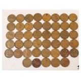 Wheat Pennies / 45 pc