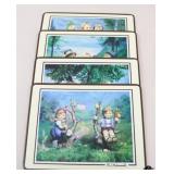 Pimpernel Hummel-Goebel Deluxe Place Mats / 4 pc
