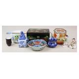 Jewelry Box, Figurines, Bowl, Teapot +