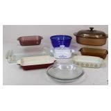 Pyrex, Corning Ware, Stoneware+ / 11 pc
