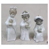 Lladro Three Kings Nativity Ornaments