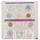Uncirculated Mint Coin Sets - 1962