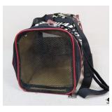 Faux Leather Pet Carrier