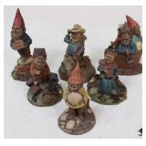 Thomas Clark Resin Figurines / 6 pc