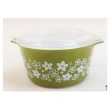 Pyrex By Corning 1 Qt Baking Dish W/Lid