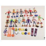 Kid Galaxy Bendo Figures / 15 Pc