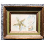 Original 'Seashells' Watercolor on paper Signed