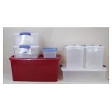 Sterlite Storage Containers / 7 Pc