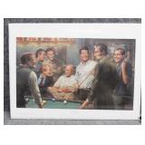 'Calling the Blue' Andy Thomas Presidential Print