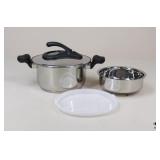 Cook's Essentials 5 1/2 Qt Pressure Cooker