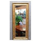 Beveled Mirror in Gold Frame