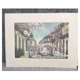 'Bourbon St.' Print by Knut Engelhardt