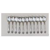 Wallace Sterling Silver Teaspoons - 11 pc