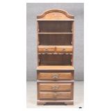 Sumter Chest w/Open Bookcase Hutch