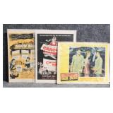 Vintage Original Lobby Cards 3/PC