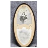 Vintage St. Rita Prayer Print