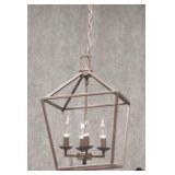 Four Light Lantern Style Chandelier