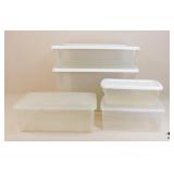 The Container Store + Clear Plastic Storage Boxes