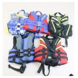 Child Size Life Jackets / 5 pc