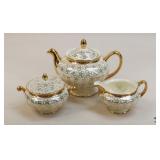 Geo Bowman Iridescent Teapot + / 3 Pc