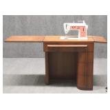Singer Sewing Machine & Table