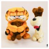 Garfield and Otie Plushes