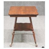 Parlour Table - Glass Ball & Claw Feet