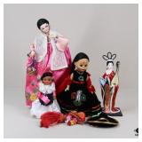 5 Assorted Collectible Dolls