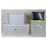 Sterlite+ Storage Containers / 4 Pc
