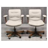 Pair of Desk / Office Chairs on Casters