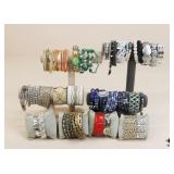 Costume Bracelets / 54 pcs
