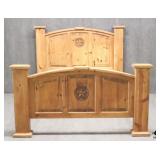 Western Style Queen Bed