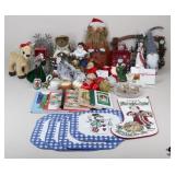 Large Christmas Decor Lot