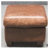 Leather Ottoman