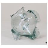 Art Glass Fish Vase