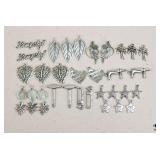 Bracelet Charms / 34 pc