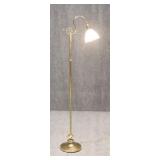 Floor Lamp w/Glass Shade