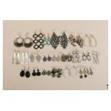 Costume Earrings / 22 pairs