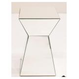 Mirrored End Table