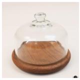Goodwood Cheeseboard W/Glass Dome