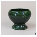 McCoy Green Glazed Pedestal Planter