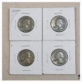 1942-1945 Quarters / 4 pc