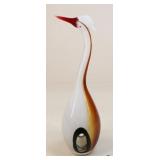 Murano Glass Heron or Crane Figurine