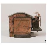 Copper & Tin Music Box W/Plane